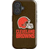 NFL Cleveland Browns Distressed iPhone 16 Impact Case